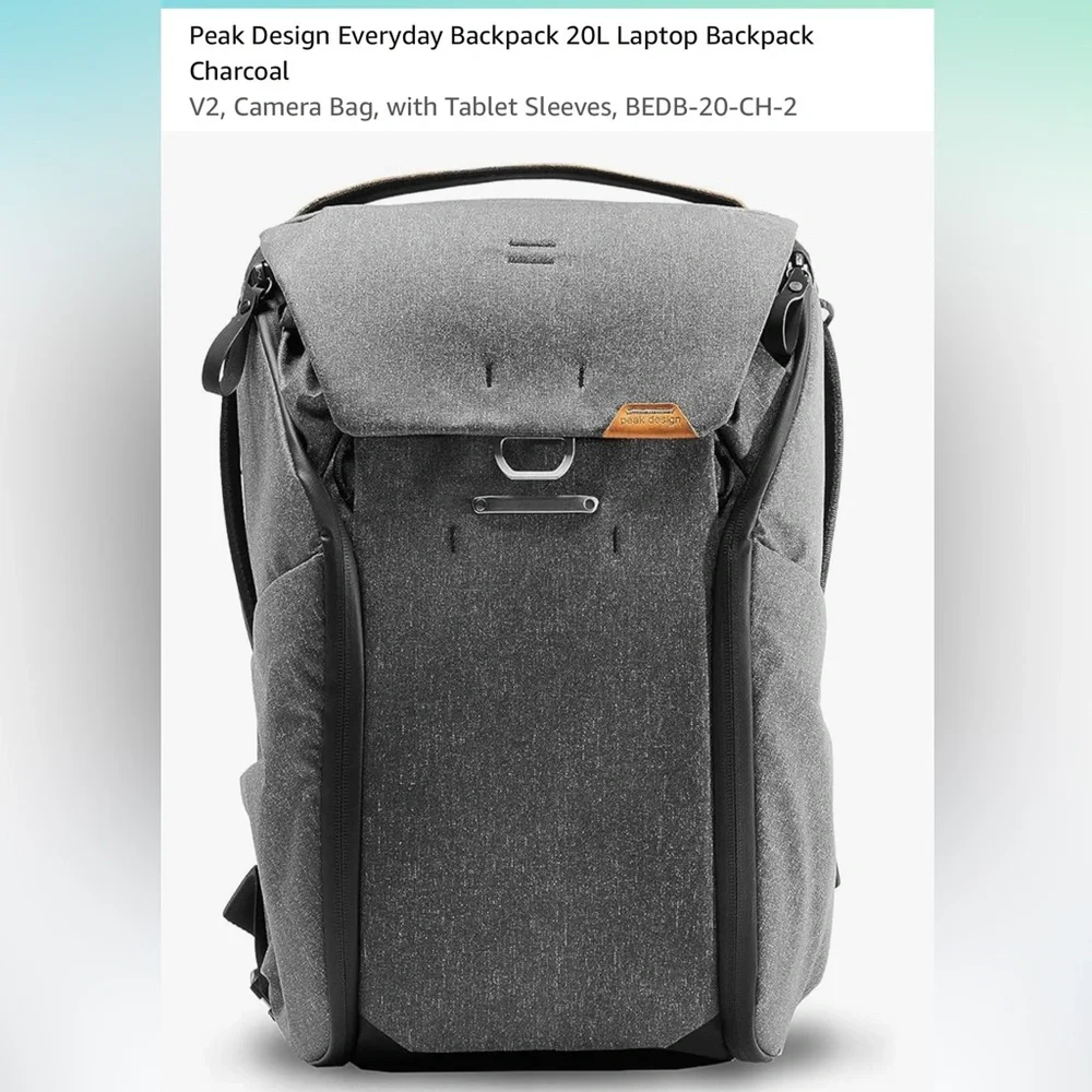 Peak Design Everyday Backpack 20L in Gray